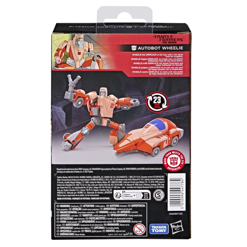 G3564 Transformers Studio Series The Transformers: The Movie Deluxe Class Autobot Wheelie