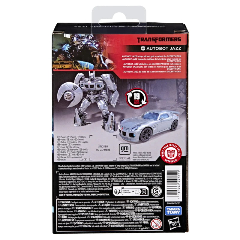 G3566 Transformers Studio Series Movie 1 Deluxe Class Autobot Jazz