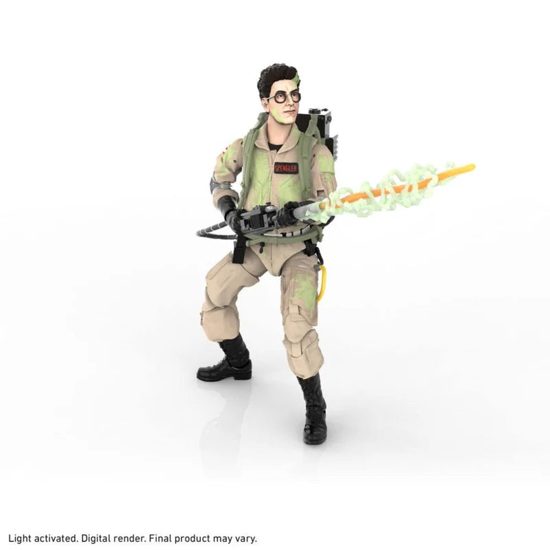 Figurine articulée Ghostbusters Plasma Series 2021 Egon Spengler phosphorescente