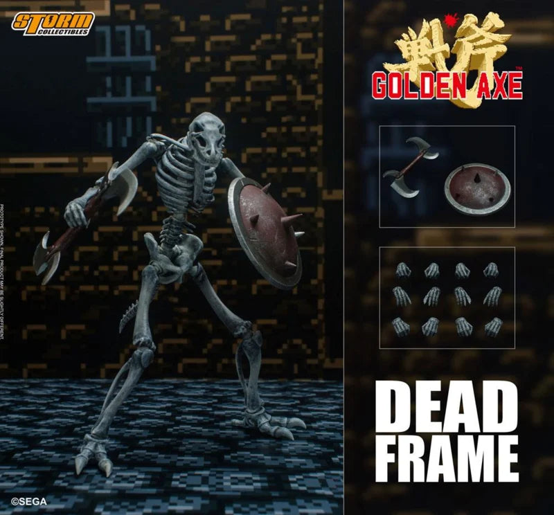Pack de 2 figurines articulées Golden Axe 1/12 Dead Frame