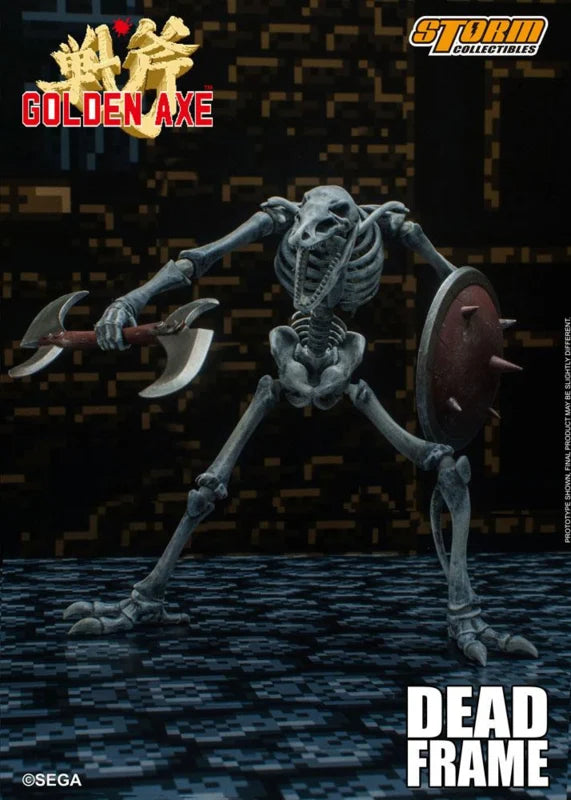 Pack de 2 figurines articulées Golden Axe 1/12 Dead Frame