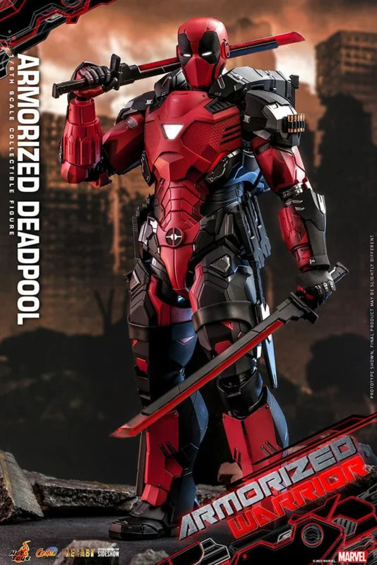 HOT908909 Marvel Comic Masterpiece 1/6 Armorized Deadpool