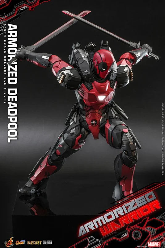 HOT908909 Marvel Comic Masterpiece 1/6 Armorized Deadpool