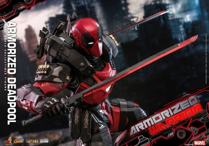 HOT908909 Marvel Comic Masterpiece 1/6 Armorized Deadpool
