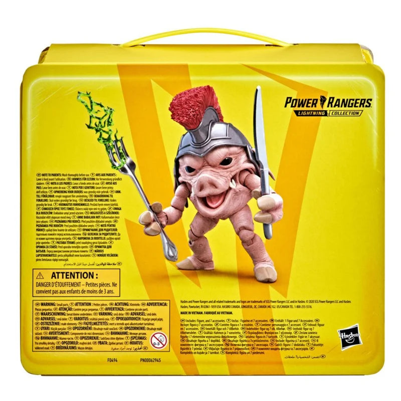 Hasbro Mighty Morphin Power Rangers Lightning Collection Pudgy Pig Édition Spéciale