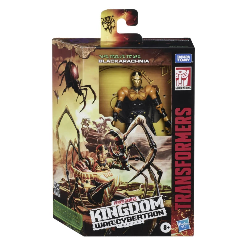 Hasbro WFC Kingdom Deluxe Black Arachnia
