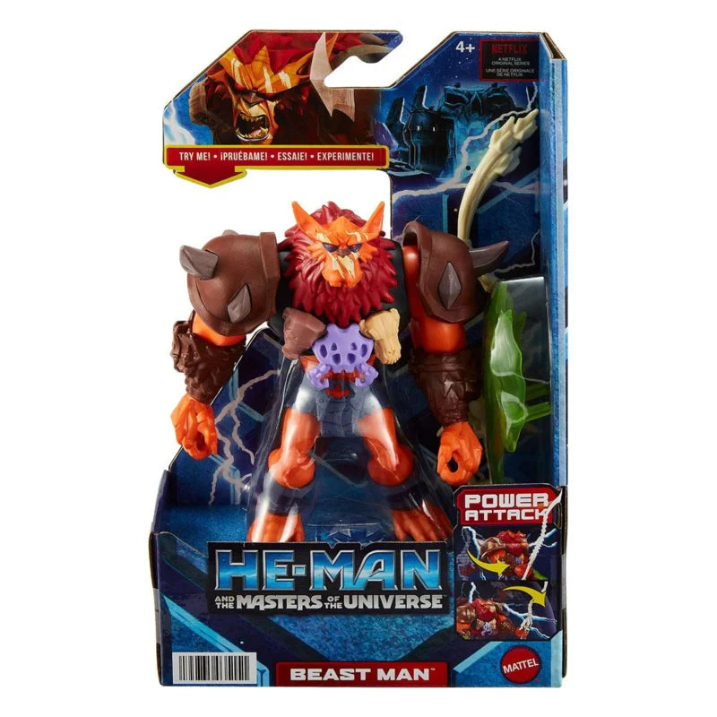 Musclor et les Maîtres de l'Univers, figurine de luxe Beast Man [HDY36]