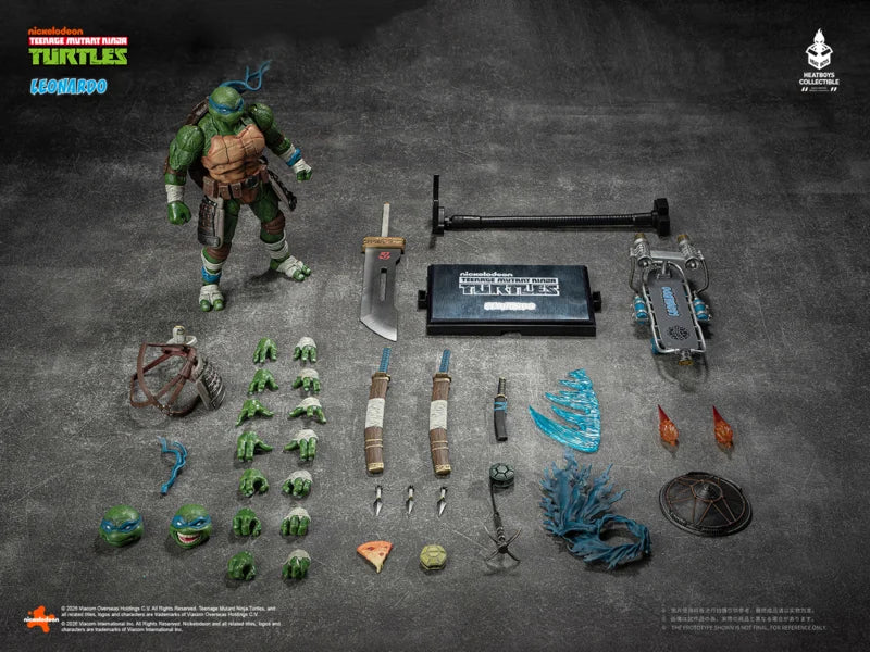 Heat Boys HB0103 Tortues Ninja Leonardo (Version Deluxe)
