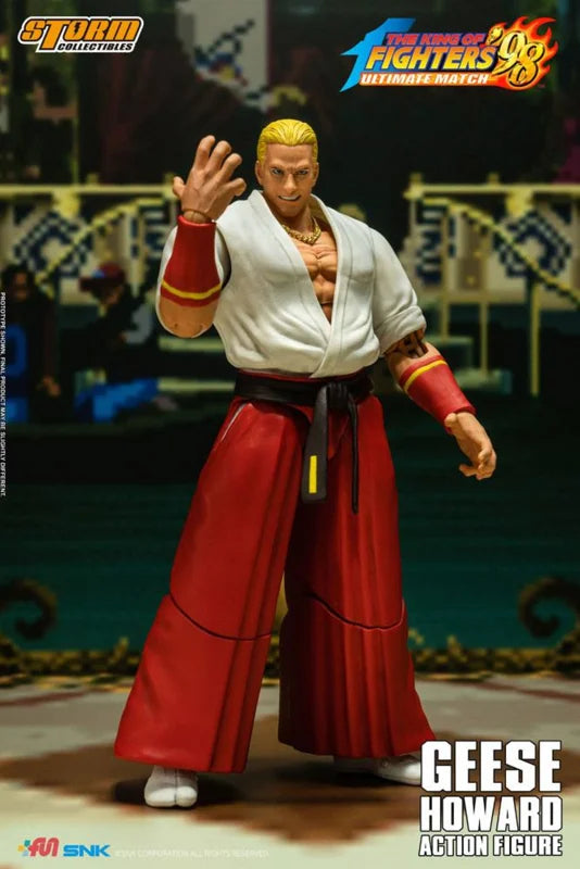 King of Fighters '98: Ultimate Match Figurine 1/12 Geese Howard