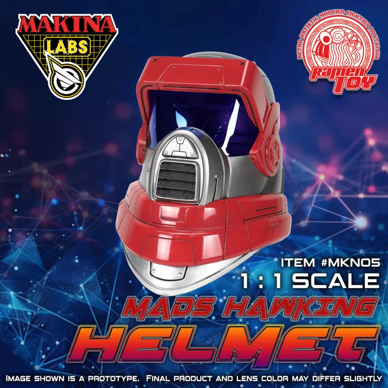 MKN05 Ramen Toy Makina 1/1 Scale Mads Hawking Helmet