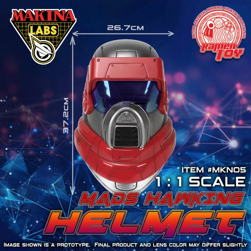 MKN05 Ramen Toy Makina 1/1 Scale Mads Hawking Helmet