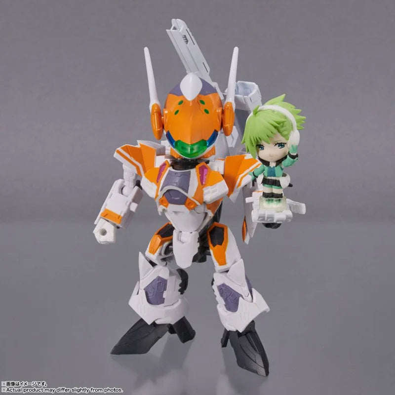 Macross Delta Tiny Session VF-31E Siegfried (version Chuck Mustang) avec Reina Prowler - Précommande