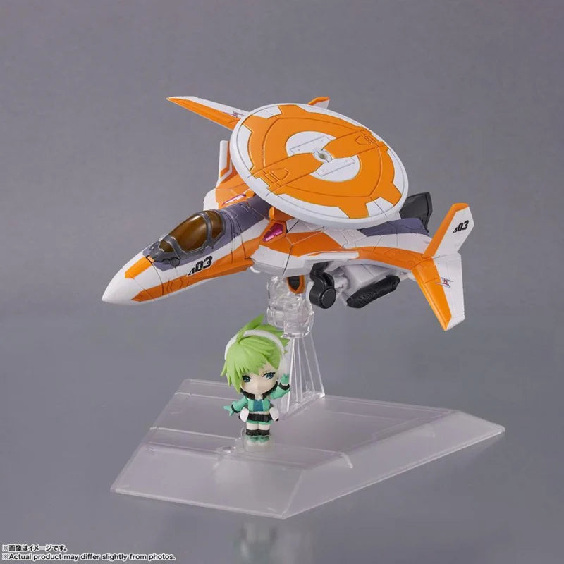 Macross Delta Tiny Session VF-31E Siegfried (version Chuck Mustang) avec Reina Prowler - Précommande