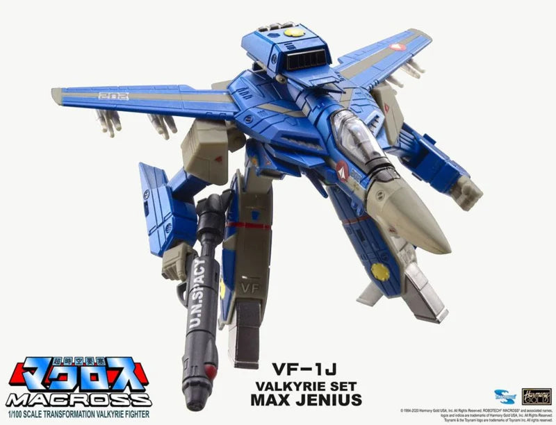 Collection Macross Retro Transformable AF 1/100 VF-1J Valkyrie de Max