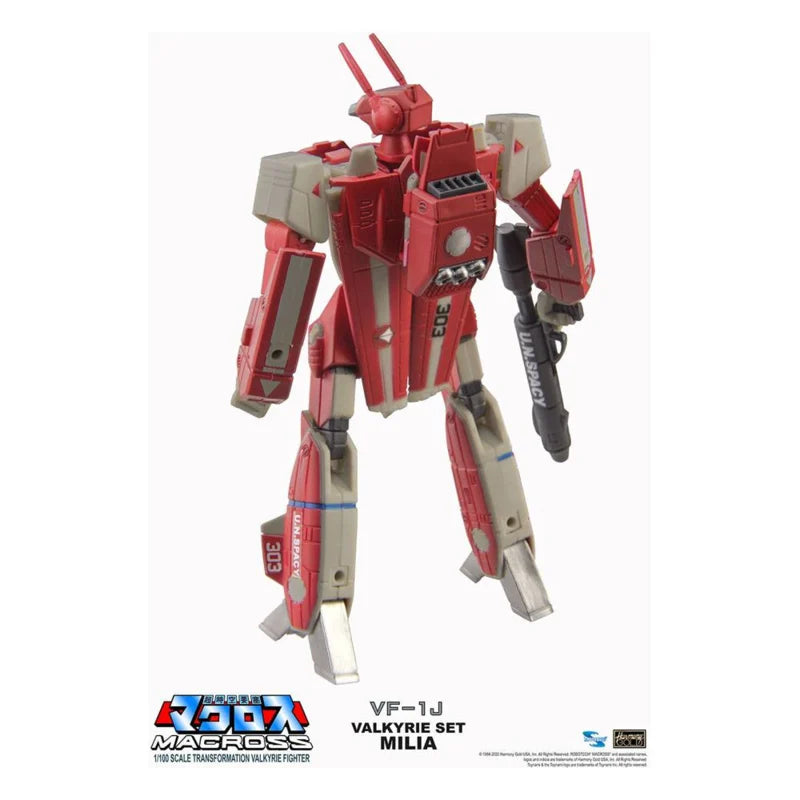 Collection Macross Retro Transformable AF 1/100 VF-1J Valkyrie de Milia