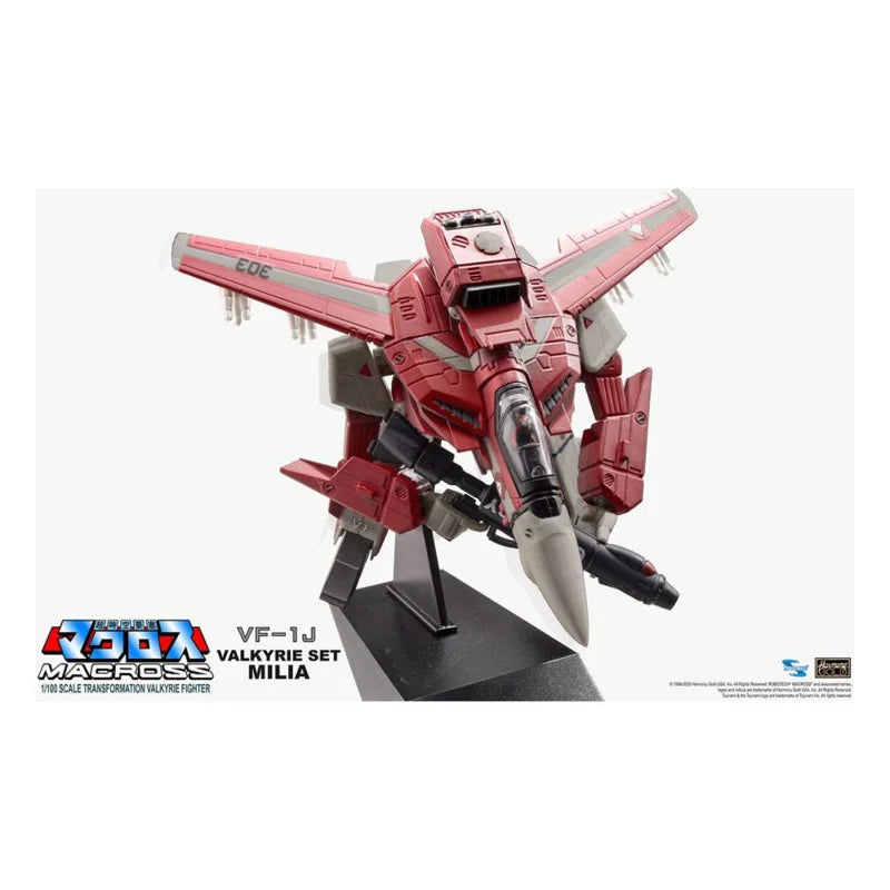 Collection Macross Retro Transformable AF 1/100 VF-1J Valkyrie de Milia