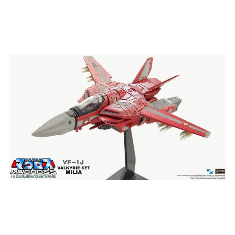 Collection Macross Retro Transformable AF 1/100 VF-1J Valkyrie de Milia