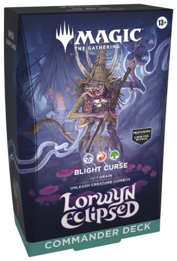 Deck Commander Magic The Gathering Lorwyn : Malédiction de l'Éclipse de Fléau