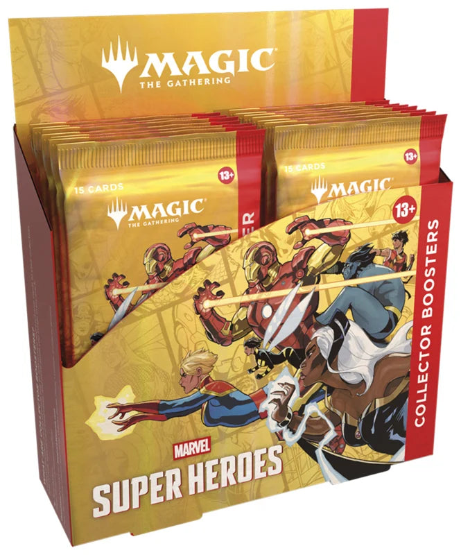 Magic The Gathering Marvel Super Heroes Collector's Booster Box