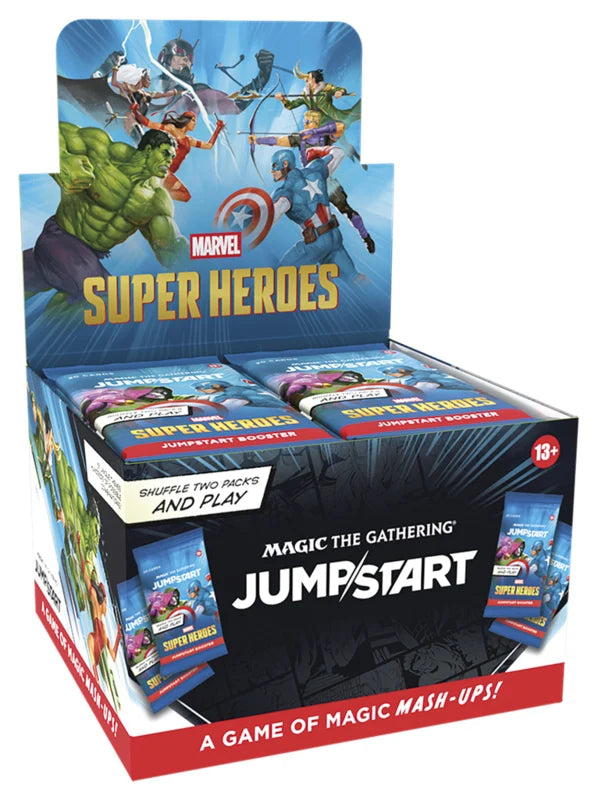 Magic The Gathering Marvel Super Heroes Jumpstart Booster Box