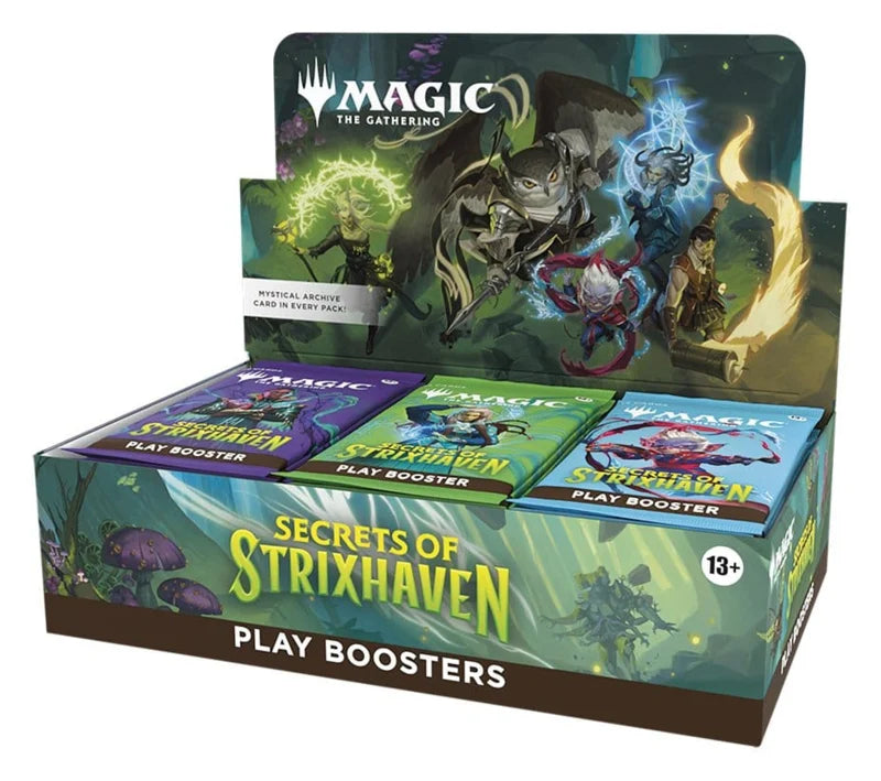 Boîte de boosters de jeu Magic: The Gathering Secrets de Strixhaven