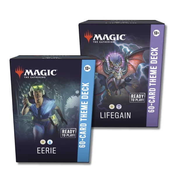 Magic the Gathering Secrets of Strixhaven : Decks à thème Eerie & Lifegain (Lot de 2)