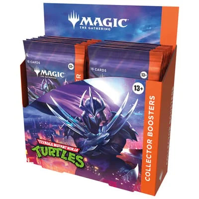 Magic the Gathering Teenage Mutant Hero Turtles Collector Booster Box (12 packs)