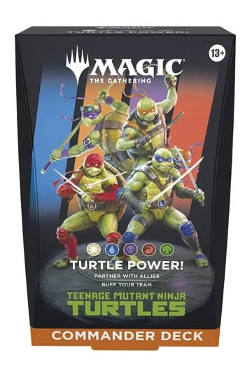Magic the Gathering Teenage Mutant Hero Turtles Commander Deck