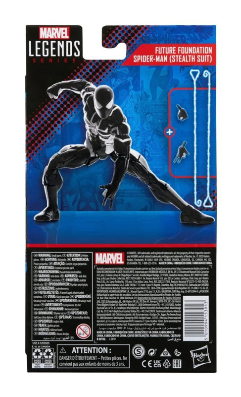 Marvel Legends Future Foundation Spider-Man (Stealth Suit) [F3454]