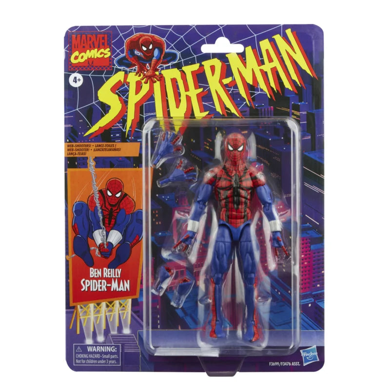 Figurine Marvel Legends Spider-Man Retro Ben Reilly Spider-Man