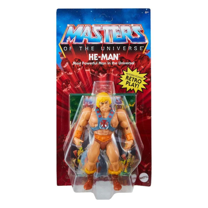 Figura de acción He-Man clásico de Masters of the Universe Origins 2021