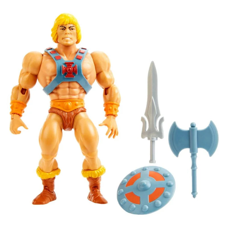 Figura de acción He-Man clásico de Masters of the Universe Origins 2021