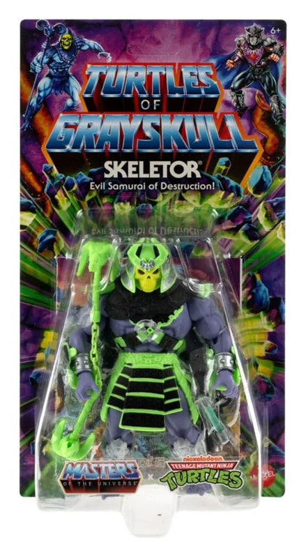Masters of the Universe Origins Turtles of Grayskull Skeletor