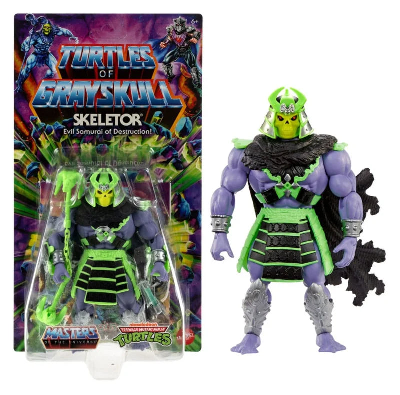 Masters of the Universe Origins Turtles of Grayskull Skeletor