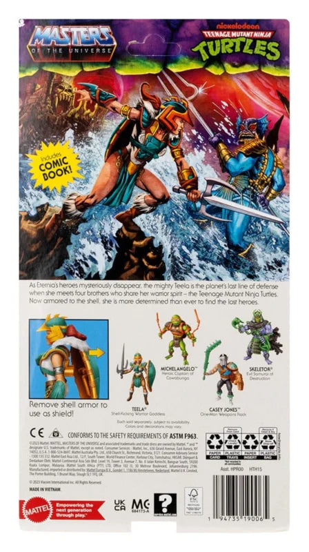 Masters of the Universe Origins Turtles of Grayskull Teela