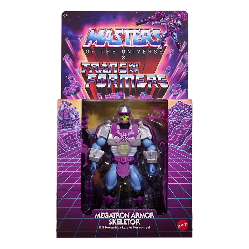 Les Maîtres de l'Univers x Transformers Armure de Megatron Skeletor