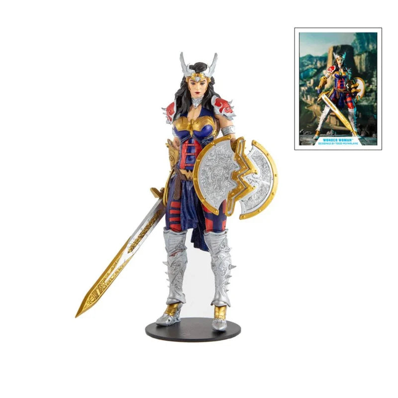 Figurine articulée DC Multiverse Wonder Woman de McFarlane Toys (conçue par Todd)