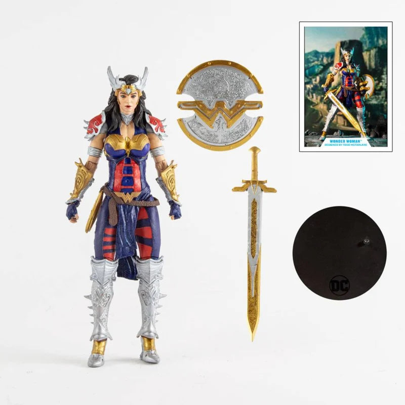 Figurine articulée DC Multiverse Wonder Woman de McFarlane Toys (conçue par Todd)