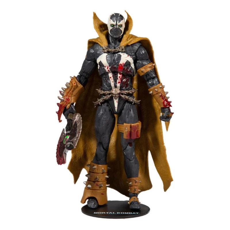 Figurine McFarlane Toys Mortal Kombat 11 Spawn (version ensanglantée classique McFarlane)