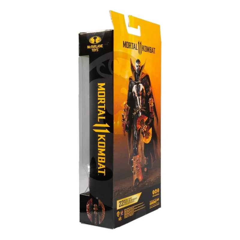 Figurine McFarlane Toys Mortal Kombat 11 Spawn (version ensanglantée classique McFarlane)