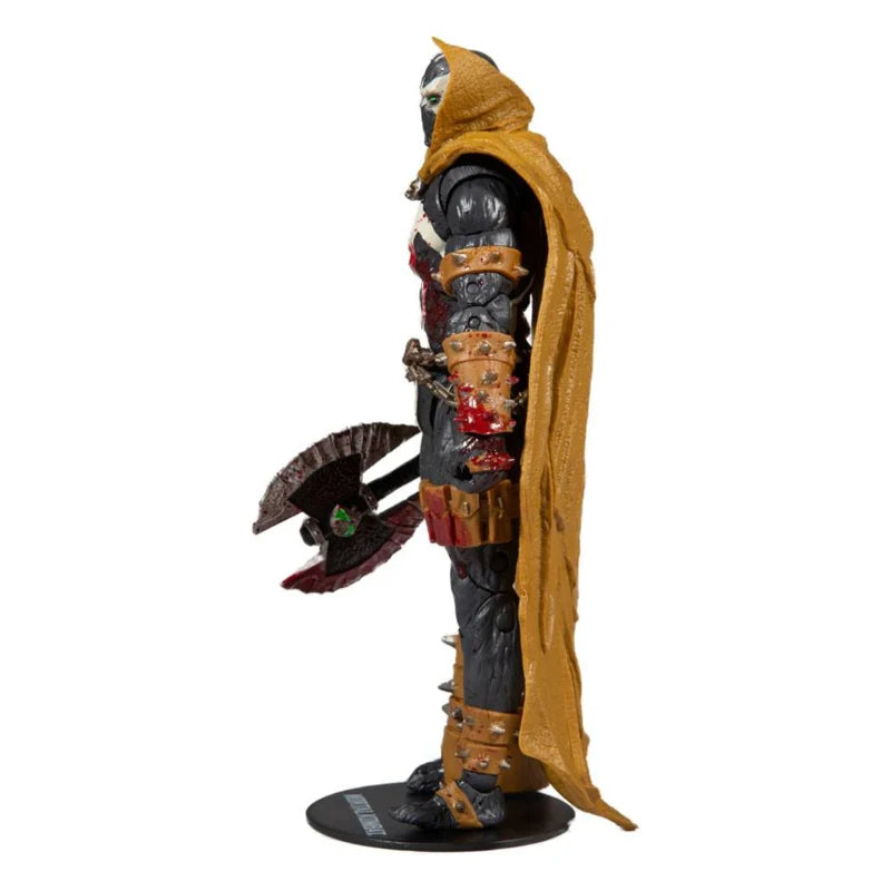 Figurine McFarlane Toys Mortal Kombat 11 Spawn (version ensanglantée classique McFarlane)