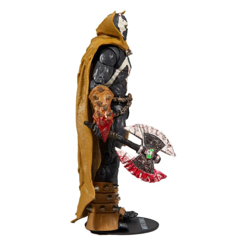Figurine McFarlane Toys Mortal Kombat 11 Spawn (version ensanglantée classique McFarlane)