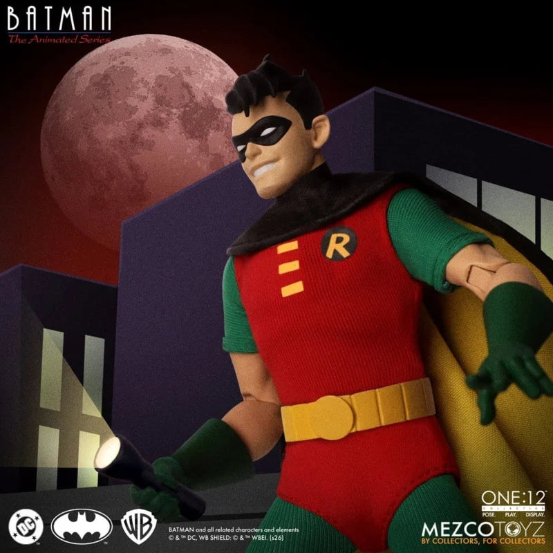 Mezco DC Comics 1/12 Batman: La serie animada Robin