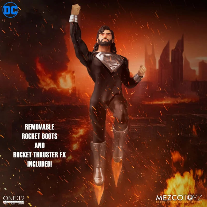 Mezco DC Comics Superman 1/12 (Édition Costume de récupération)