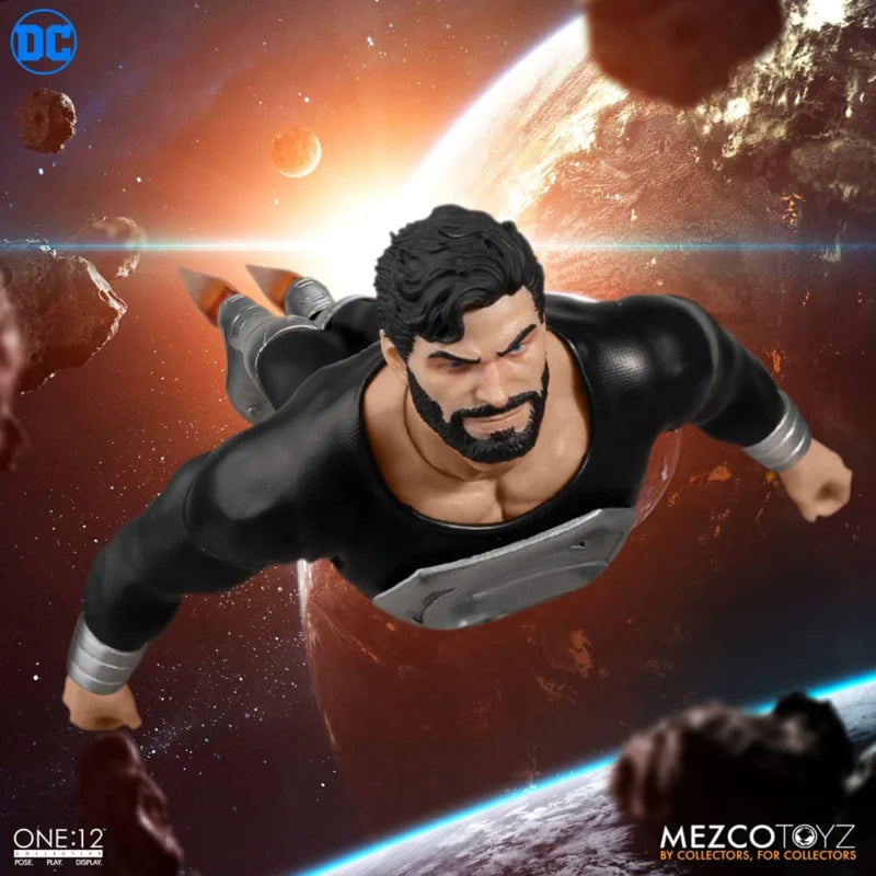 Mezco DC Comics Superman 1/12 (Édition Costume de récupération)