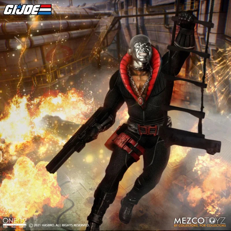 Mezco G.I. Joe Light-Up Action Figure 1/12 Destro