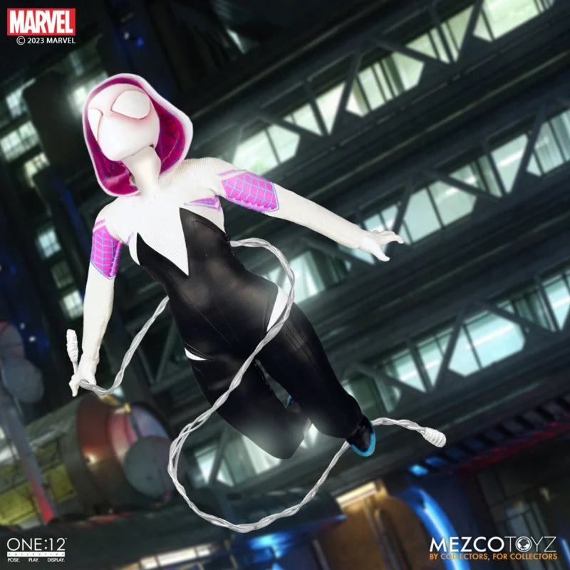 Mezco One 12 Collective Ghost Spider - Preventa