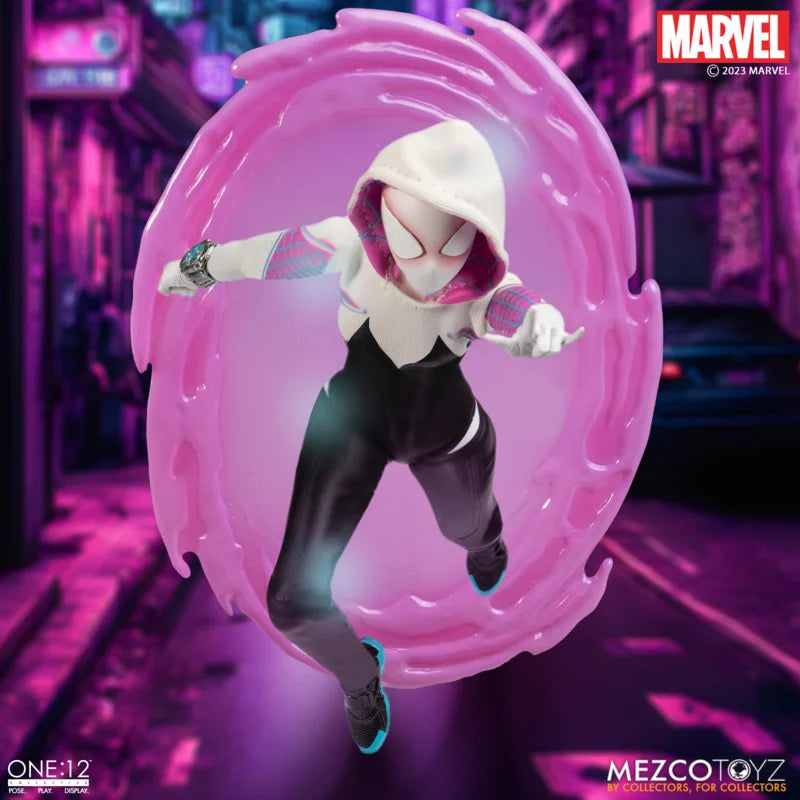 Mezco One 12 Collective Ghost Spider - Preventa