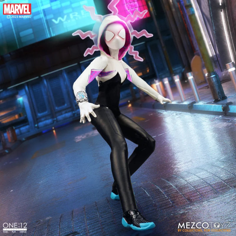 Mezco One 12 Collective Ghost Spider - Preventa