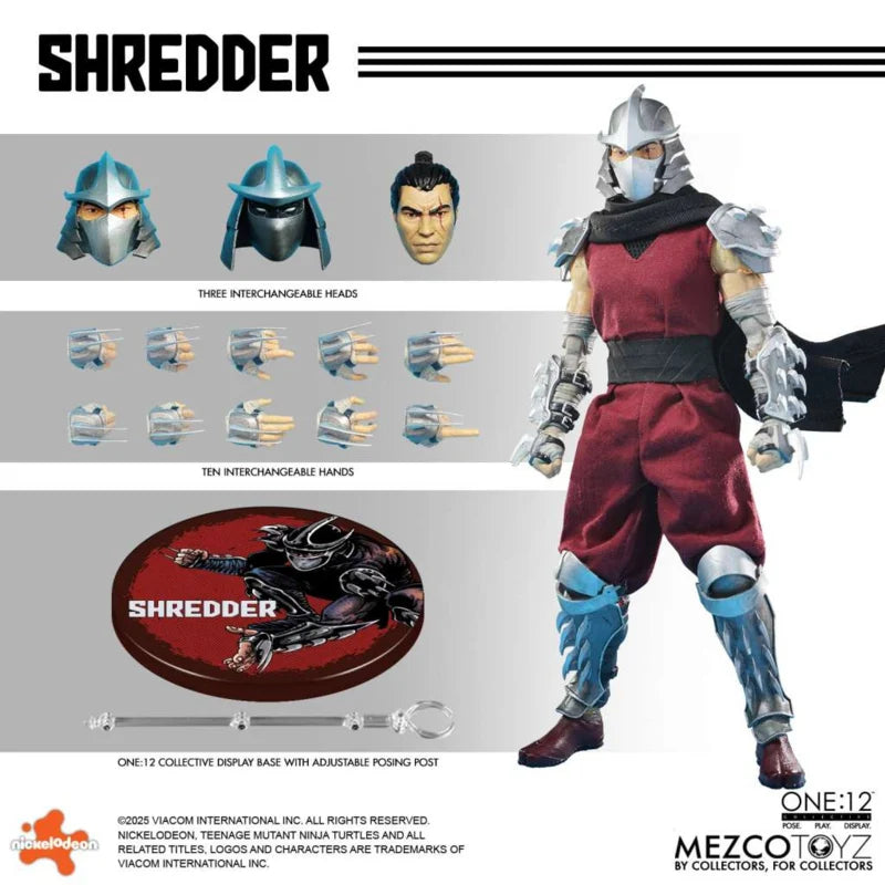 Mezco One 12 Collective 1/12 TMNT Shredder
